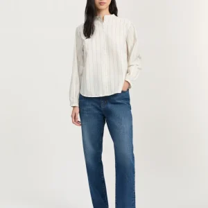 Bibbi shirt champetra | Mix French Blue