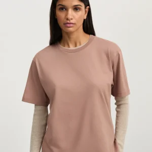 Classic circular tee | Desert Blush