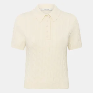GZthilla Polo Pullover Egret