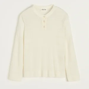 Kanika sweater – linen | Ecru