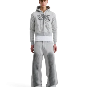 LAUREN TIGHT FIT HOODIE W/ EMBROIDERY