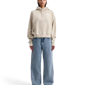 MALTO CROPPED HOODIE W/ PRINT