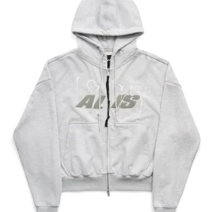SHEN CROPPED HOODIE W/ ZIPPER