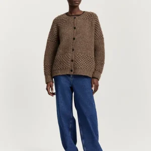 Sierra cardigan – llama wool | Pure Brownie
